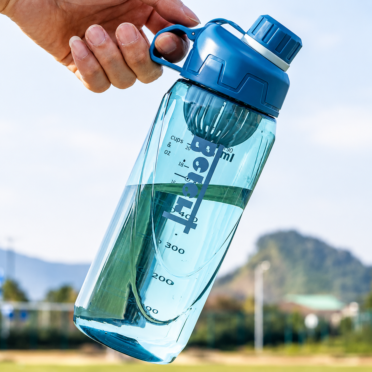 Gourde Sport 1L – Légère, Résistante & Sans BPA
